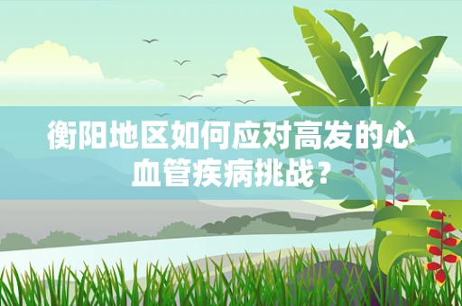 衡阳地区如何应对高发的心血管疾病挑战？
