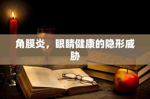 角膜炎，眼睛健康的隐形威胁