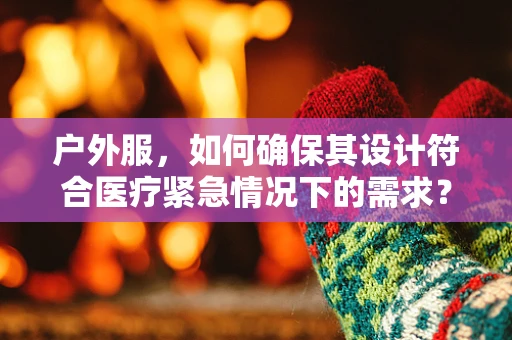 户外服，如何确保其设计符合医疗紧急情况下的需求？