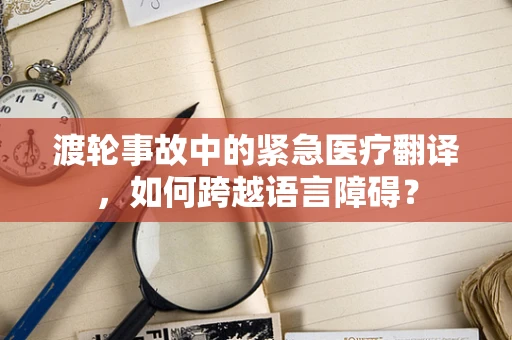 渡轮事故中的紧急医疗翻译，如何跨越语言障碍？