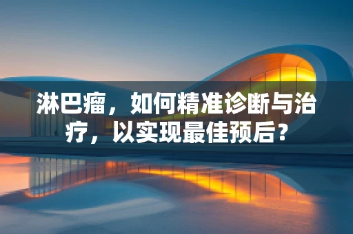 淋巴瘤，如何精准诊断与治疗，以实现最佳预后？