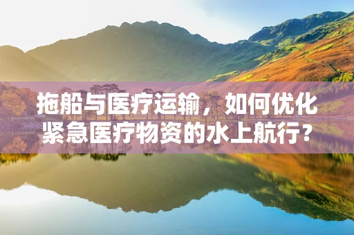 拖船与医疗运输，如何优化紧急医疗物资的水上航行？