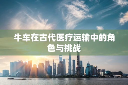 牛车在古代医疗运输中的角色与挑战