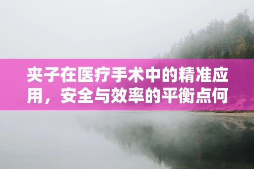 夹子在医疗手术中的精准应用，安全与效率的平衡点何在？