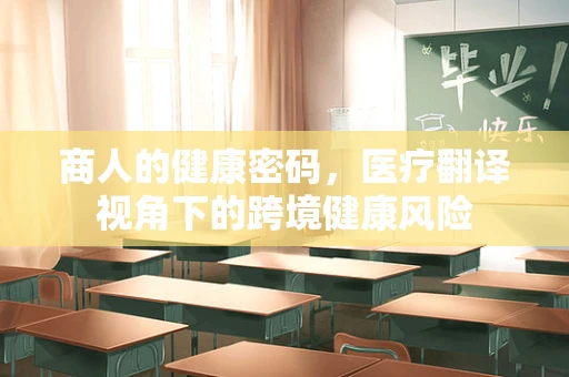 商人的健康密码，医疗翻译视角下的跨境健康风险