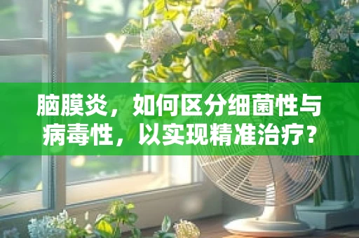 脑膜炎，如何区分细菌性与病毒性，以实现精准治疗？