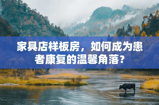 家具店样板房，如何成为患者康复的温馨角落？
