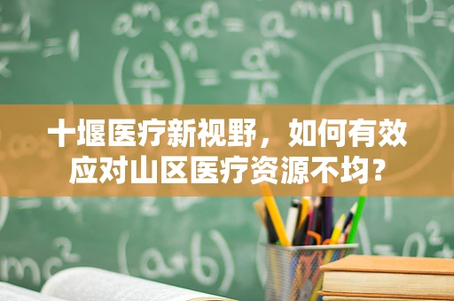 十堰医疗新视野，如何有效应对山区医疗资源不均？