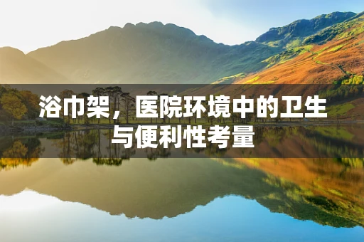 浴巾架，医院环境中的卫生与便利性考量