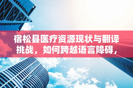 宿松县医疗资源现状与翻译挑战，如何跨越语言障碍，促进医疗交流？