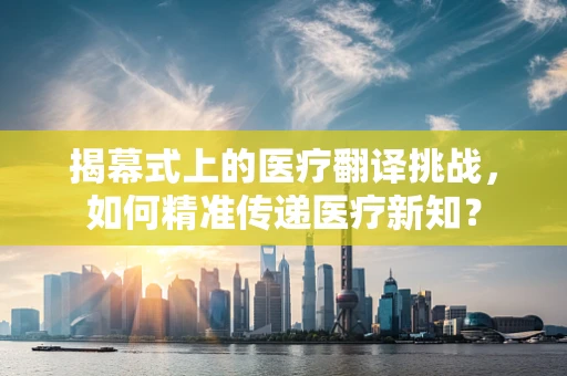 揭幕式上的医疗翻译挑战，如何精准传递医疗新知？