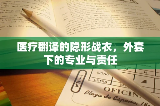 医疗翻译的隐形战衣，外套下的专业与责任