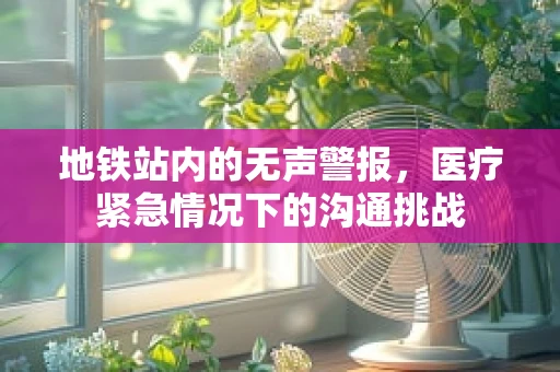 地铁站内的无声警报，医疗紧急情况下的沟通挑战