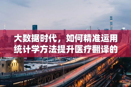 大数据时代，如何精准运用统计学方法提升医疗翻译的准确性？