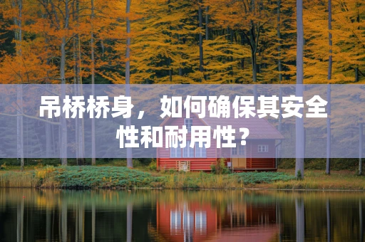 吊桥桥身，如何确保其安全性和耐用性？