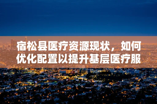 宿松县医疗资源现状，如何优化配置以提升基层医疗服务质量？
