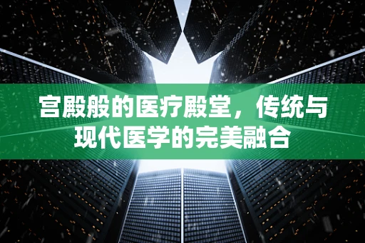 宫殿般的医疗殿堂，传统与现代医学的完美融合