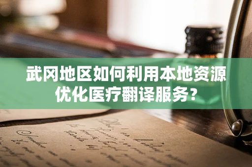 武冈地区如何利用本地资源优化医疗翻译服务？