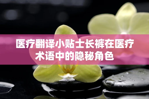 医疗翻译小贴士长裤在医疗术语中的隐秘角色