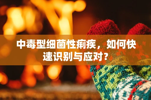 中毒型细菌性痢疾，如何快速识别与应对？