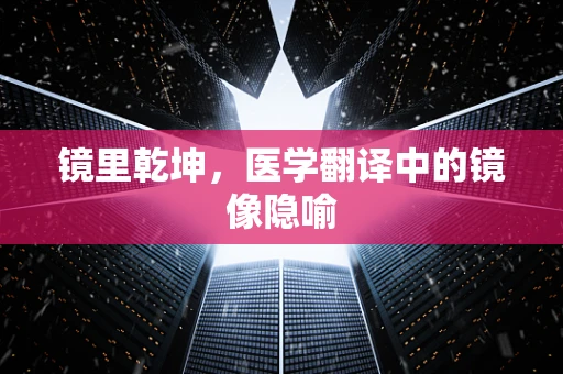 镜里乾坤，医学翻译中的镜像隐喻