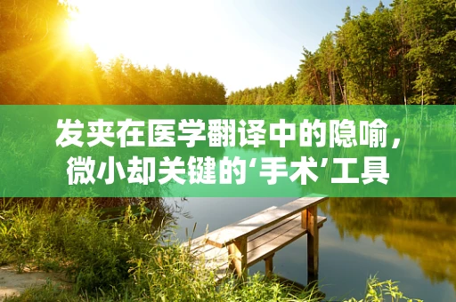 发夹在医学翻译中的隐喻，微小却关键的‘手术’工具