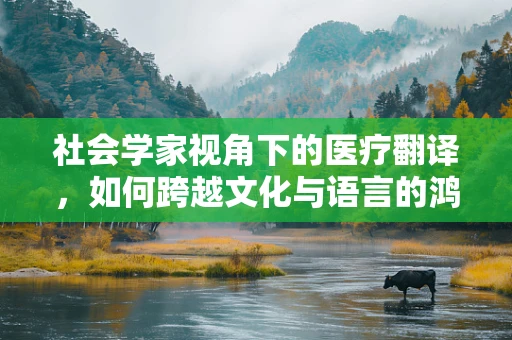 社会学家视角下的医疗翻译，如何跨越文化与语言的鸿沟？