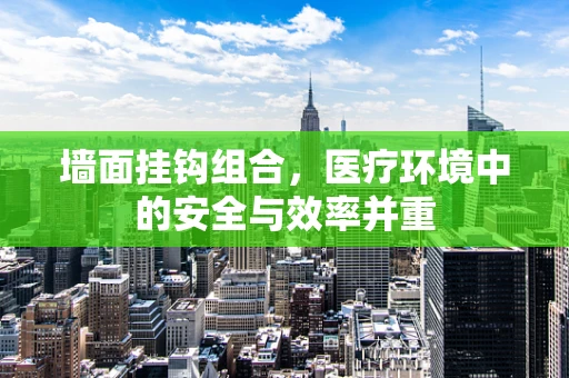墙面挂钩组合，医疗环境中的安全与效率并重