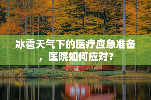 冰雹天气下的医疗应急准备，医院如何应对？