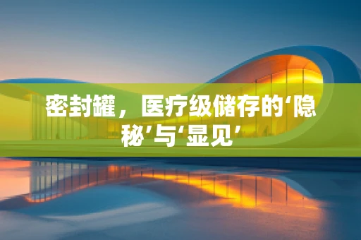 密封罐，医疗级储存的‘隐秘’与‘显见’