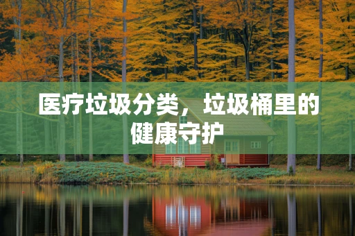 医疗垃圾分类，垃圾桶里的健康守护