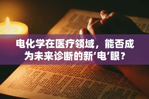 电化学在医疗领域，能否成为未来诊断的新‘电’眼？