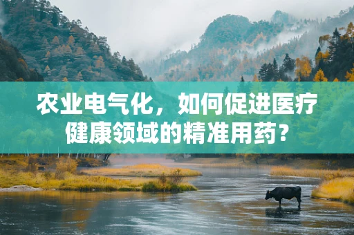 农业电气化，如何促进医疗健康领域的精准用药？