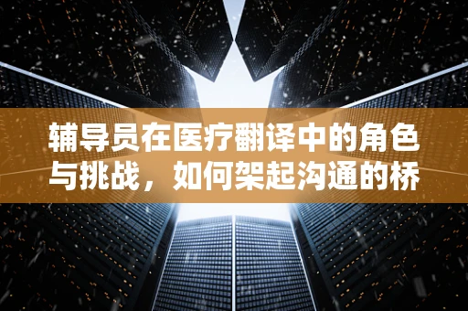辅导员在医疗翻译中的角色与挑战，如何架起沟通的桥梁？