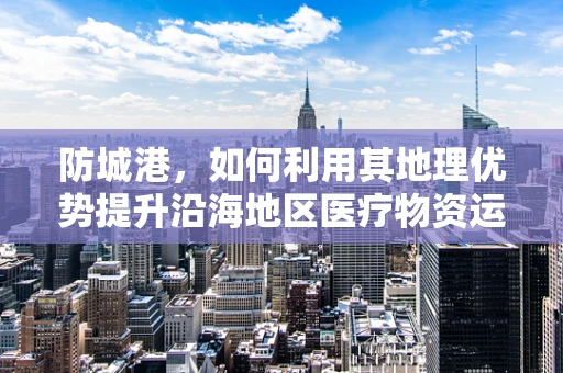 防城港，如何利用其地理优势提升沿海地区医疗物资运输效率？
