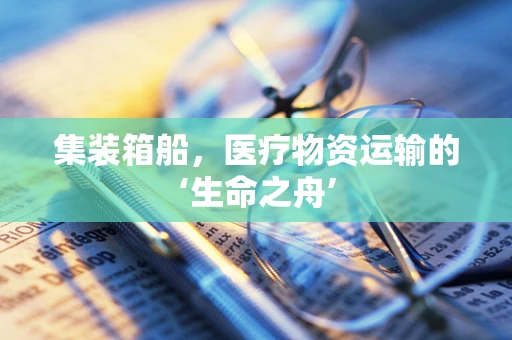 集装箱船，医疗物资运输的‘生命之舟’