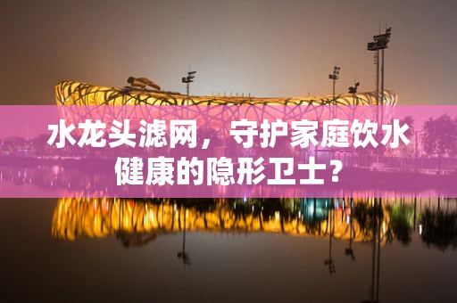 水龙头滤网，守护家庭饮水健康的隐形卫士？