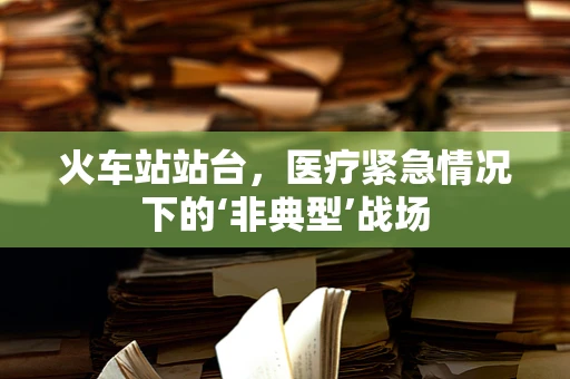 火车站站台，医疗紧急情况下的‘非典型’战场