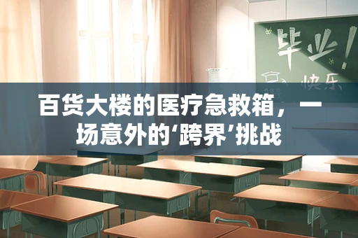 百货大楼的医疗急救箱，一场意外的‘跨界’挑战