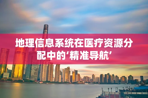 地理信息系统在医疗资源分配中的‘精准导航’