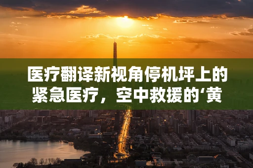 医疗翻译新视角停机坪上的紧急医疗，空中救援的‘黄金时刻’