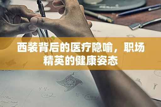 西装背后的医疗隐喻，职场精英的健康姿态