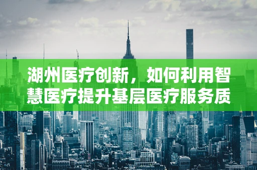 湖州医疗创新，如何利用智慧医疗提升基层医疗服务质量？