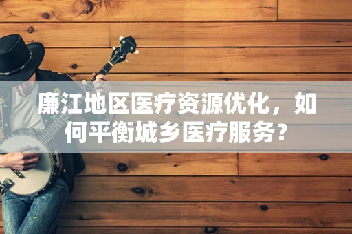 廉江地区医疗资源优化，如何平衡城乡医疗服务？