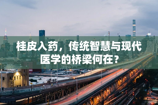 桂皮入药，传统智慧与现代医学的桥梁何在？