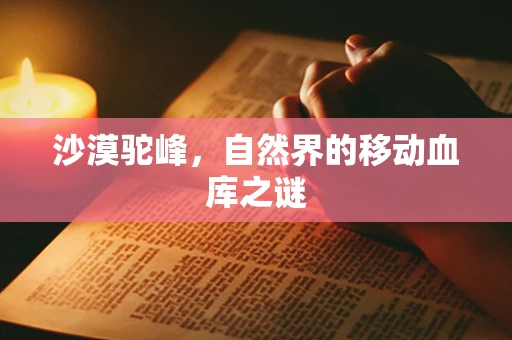 沙漠驼峰，自然界的移动血库之谜