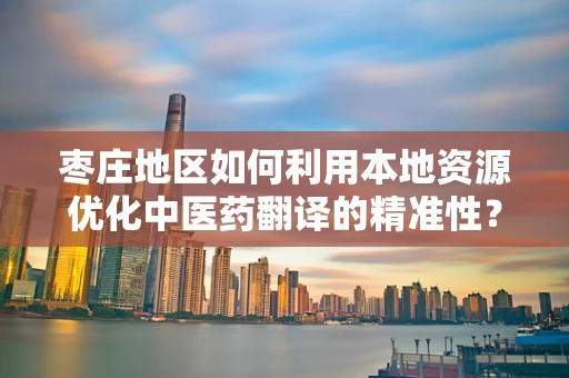 枣庄地区如何利用本地资源优化中医药翻译的精准性？