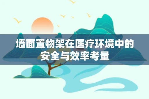 墙面置物架在医疗环境中的安全与效率考量