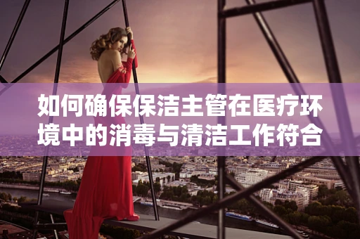 如何确保保洁主管在医疗环境中的消毒与清洁工作符合最高标准？