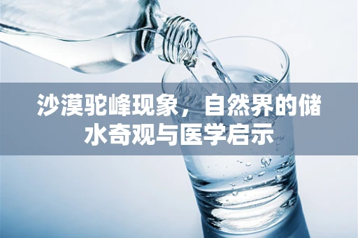 沙漠驼峰现象，自然界的储水奇观与医学启示